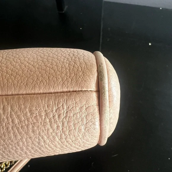 Coach Pebbled Leather Crossbody Bag in Blush Pink - Picture 5 of 9